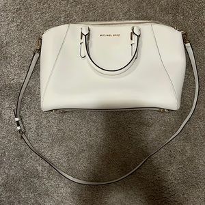Michael Kors white purse
